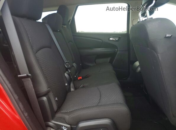 3C4PDCAB8HT709200 2017 DODGE JOURNEY Red Հետևի նստատեղերի տեսք