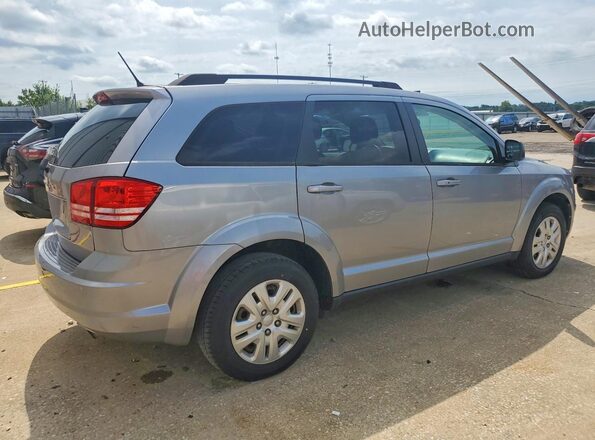 3C4PDCAB8JT228174 2018 DODGE JOURNEY Silver Trasero derecho