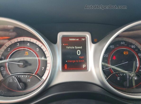 3C4PDCAB8JT228174 2018 DODGE JOURNEY Silver Vista del cuadro de instrumentos