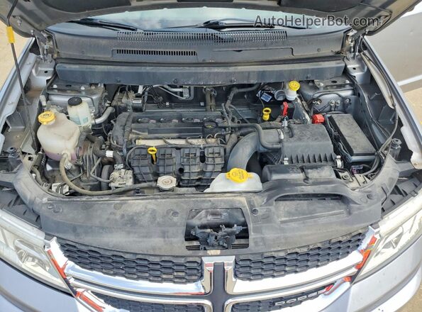 3C4PDCAB8JT228174 2018 DODGE JOURNEY Silver Vista del compartimento del motor