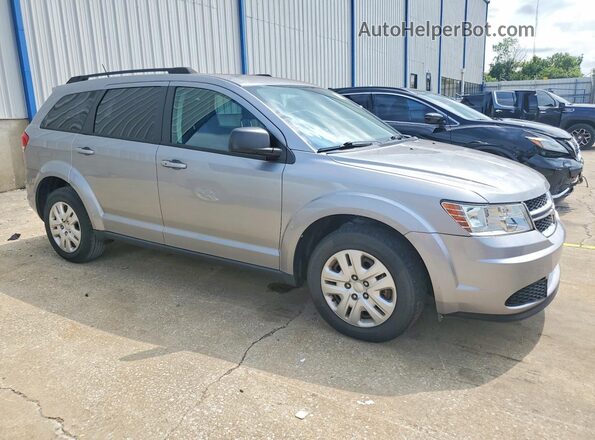 3C4PDCAB8JT228174 2018 DODGE JOURNEY Silver Delantero derecho