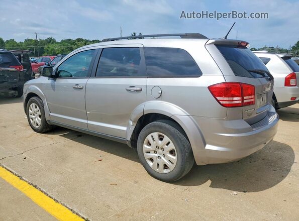 3C4PDCAB8JT228174 2018 DODGE JOURNEY Silver Trasero izquierdo