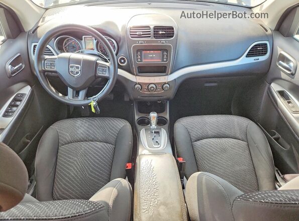 3C4PDCAB8JT275351 2018 DODGE JOURNEY Silver Вид панелі приладів
