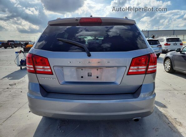 3C4PDCAB8JT275351 2018 DODGE JOURNEY Silver Вид ззаду