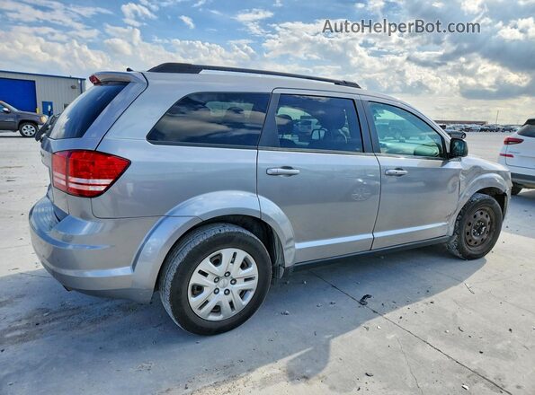 3C4PDCAB8JT275351 2018 DODGE JOURNEY Silver Задня права чверть