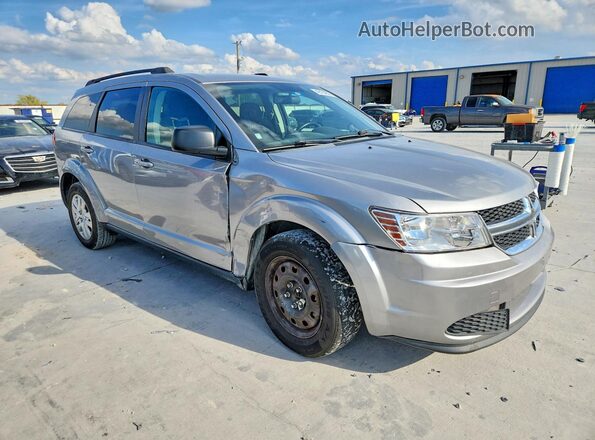 3C4PDCAB8JT275351 2018 DODGE JOURNEY Silver Передня права чверть