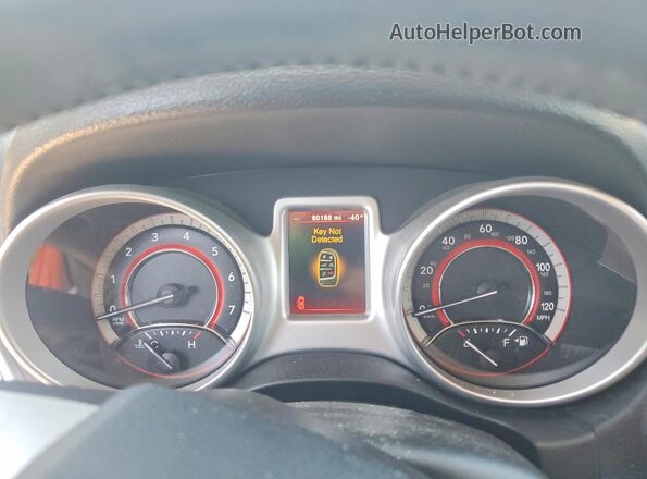 3C4PDCAB8JT295292 2018 DODGE JOURNEY Silver Vista del cuadro de instrumentos