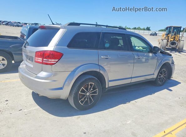 3C4PDCAB8JT295292 2018 DODGE JOURNEY Silver Trasero derecho