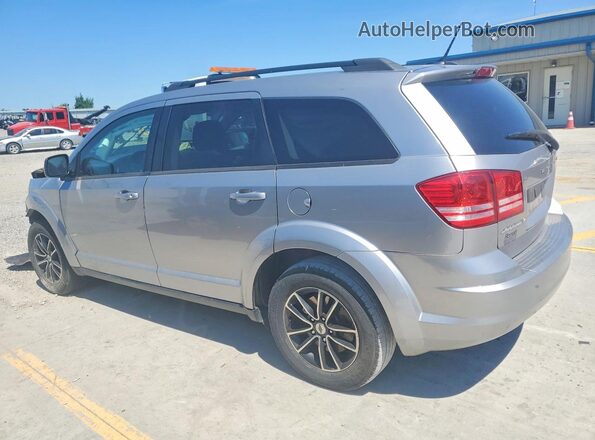 3C4PDCAB8JT295292 2018 DODGE JOURNEY Silver Trasero izquierdo