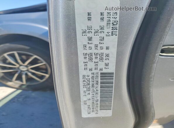 3C4PDCAB8JT295292 2018 DODGE JOURNEY Silver Vista de la etiqueta del VIN
