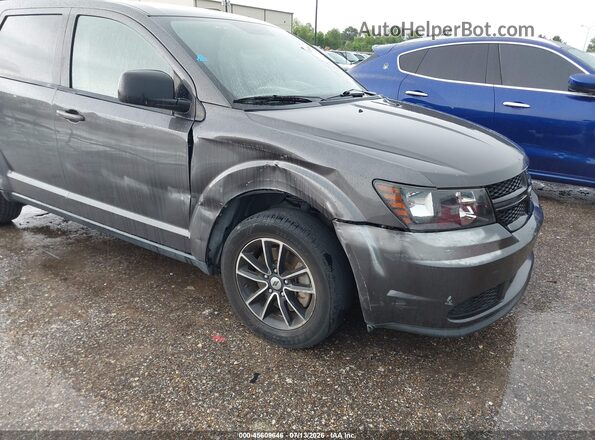 3C4PDCAB8JT302001 2018 DODGE JOURNEY Gray Вид спереду