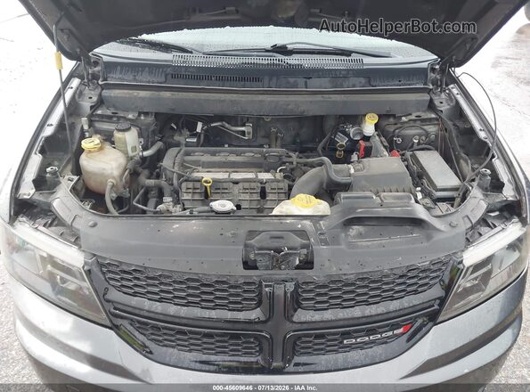 3C4PDCAB8JT302001 2018 DODGE JOURNEY Gray Вид ззаду