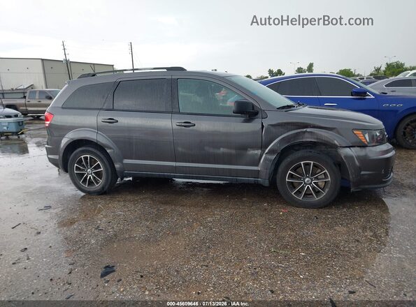 3C4PDCAB8JT302001 2018 DODGE JOURNEY Gray Вид задньої частини салону