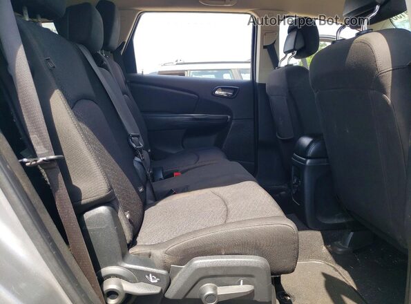 3C4PDCAB8JT421246 2018 DODGE JOURNEY Silver უკანა სალონის ხედი