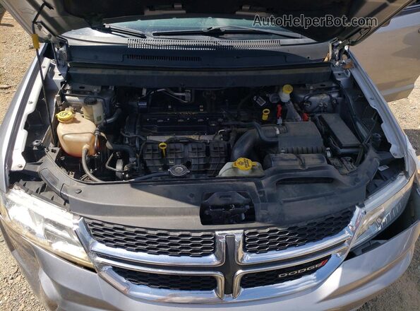 3C4PDCAB8JT421246 2018 DODGE JOURNEY Silver ძრავის განყოფილების ხედი