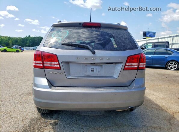 3C4PDCAB8JT421246 2018 DODGE JOURNEY Silver უკანა ხედი