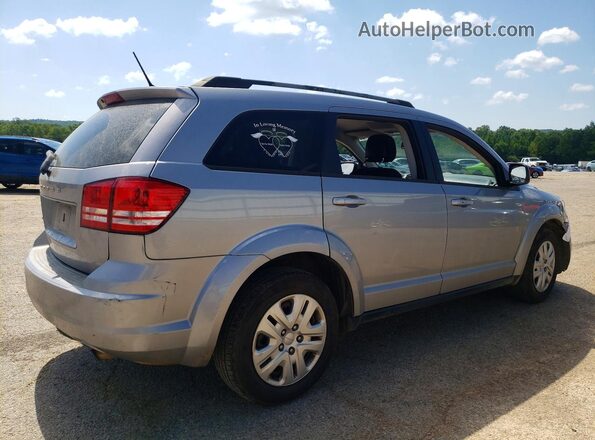 3C4PDCAB8JT421246 2018 DODGE JOURNEY Silver უკანა მარჯვენა