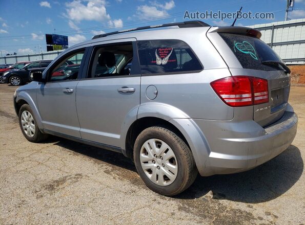 3C4PDCAB8JT421246 2018 DODGE JOURNEY Silver უკანა მარცხენა