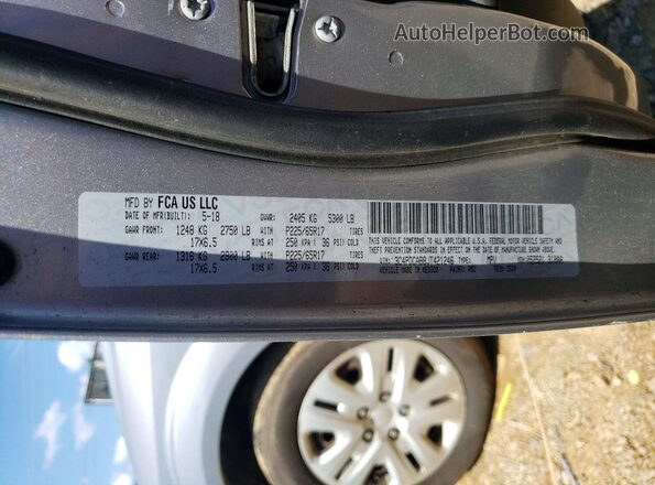 3C4PDCAB8JT421246 2018 DODGE JOURNEY Silver VIN კოდის სტიკერის ხედი