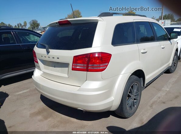 3C4PDCAB8JT445191 2018 DODGE JOURNEY White Задня права чверть