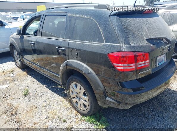 3C4PDCAB8JT445630 2018 DODGE JOURNEY Black Trasero izquierdo