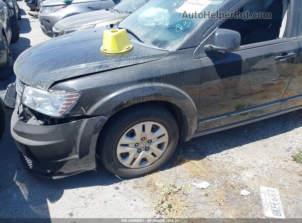 3C4PDCAB8JT445630 2018 DODGE JOURNEY Black Vista tres cuartos delantera izquierda