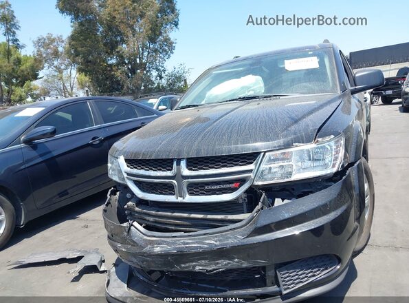 3C4PDCAB8JT445630 2018 DODGE JOURNEY Black Vista del cuadro de instrumentos