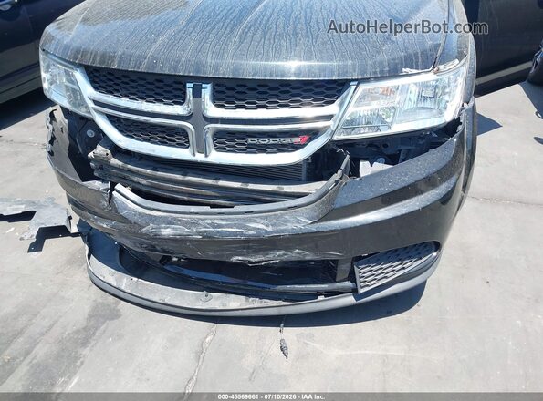 3C4PDCAB8JT445630 2018 DODGE JOURNEY Black Vista frontal