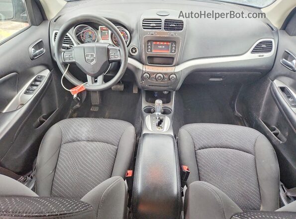 3C4PDCAB8JT521315 2018 DODGE JOURNEY Black Dashboard view