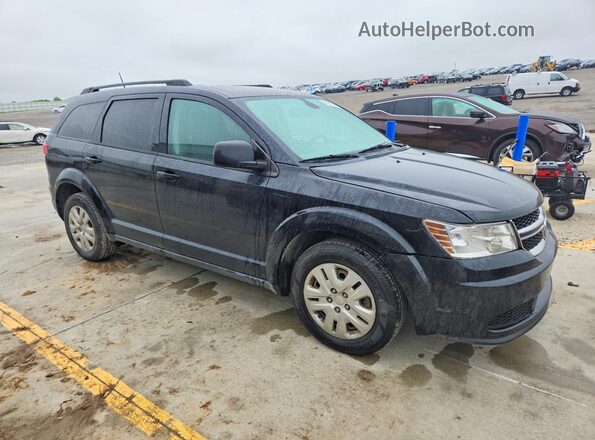 3C4PDCAB8JT521315 2018 DODGE JOURNEY Black Front right