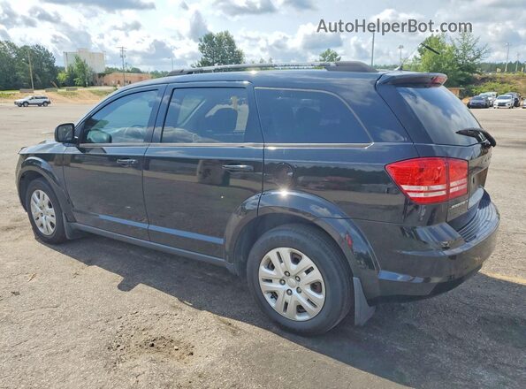 3C4PDCAB8JT524506 2018 DODGE JOURNEY Black Trasero izquierdo