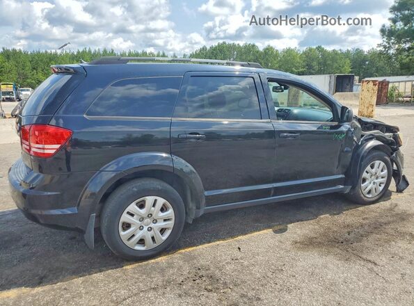3C4PDCAB8JT524506 2018 DODGE JOURNEY Black Trasero derecho