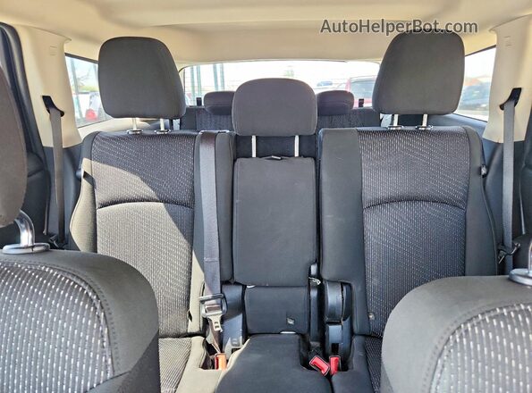 3C4PDCAB8LT249299 2020 DODGE JOURNEY Silver Vista de los asientos traseros