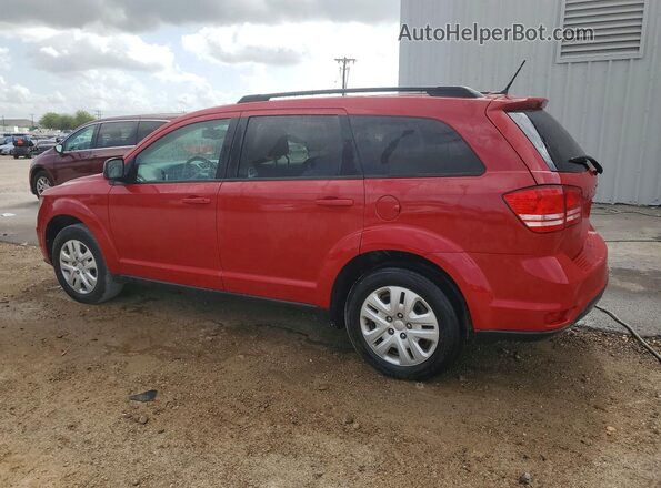 3C4PDCAB9GT210498 2016 DODGE JOURNEY Red Задня ліва чверть