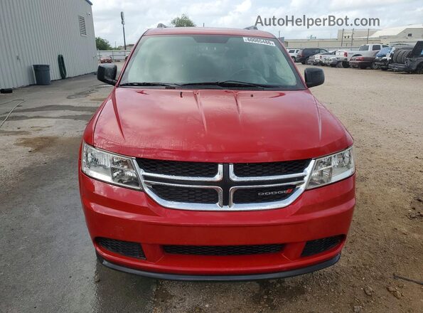 3C4PDCAB9GT210498 2016 DODGE JOURNEY Red Вид спереду