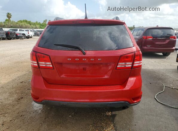 3C4PDCAB9GT210498 2016 DODGE JOURNEY Red Вид ззаду