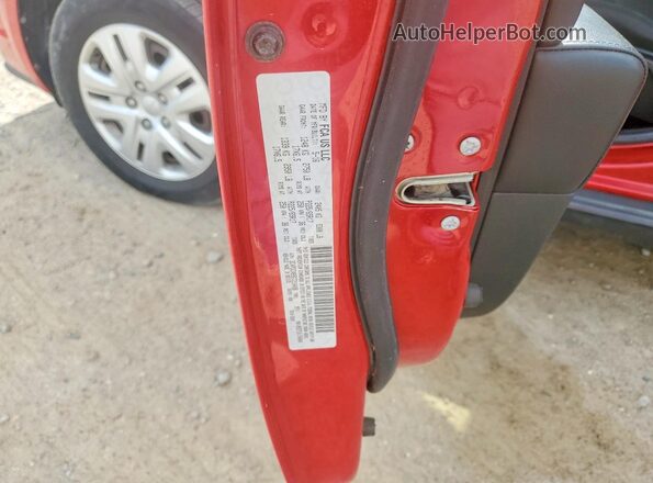 3C4PDCAB9GT210498 2016 DODGE JOURNEY Red Вид наклейки з VIN-кодом