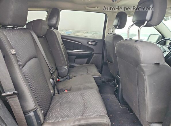 3C4PDCAB9GT232856 2016 DODGE JOURNEY Black Հետևի նստատեղերի տեսք