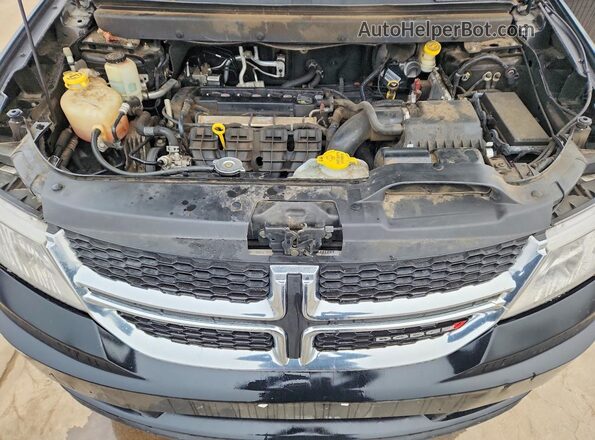 3C4PDCAB9GT232856 2016 DODGE JOURNEY Black Սալոնի հետևի տեսք