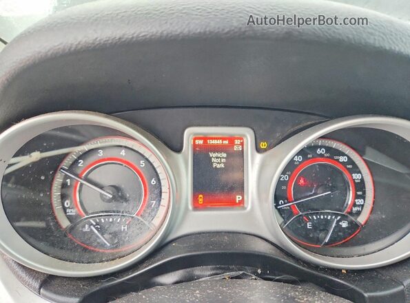 3C4PDCAB9GT232856 2016 DODGE JOURNEY Black Սարքավորումների վահանակի տեսք