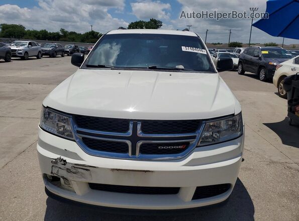 3C4PDCAB9GT239161 2016 DODGE JOURNEY Белый Вид спереди
