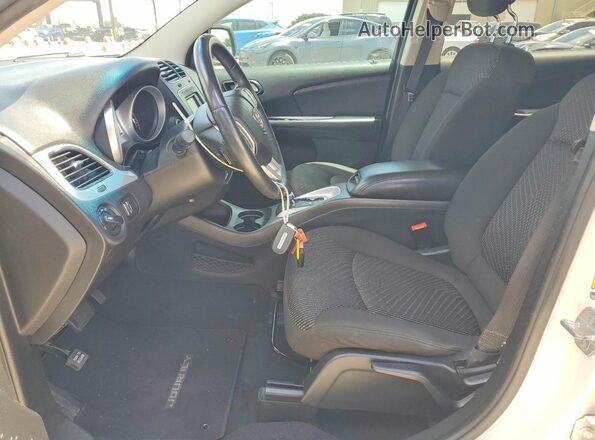 3C4PDCAB9GT239161 2016 DODGE JOURNEY Белый Вид салона спереди