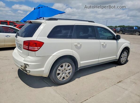 3C4PDCAB9GT239161 2016 DODGE JOURNEY Белый Задняя правая четверть