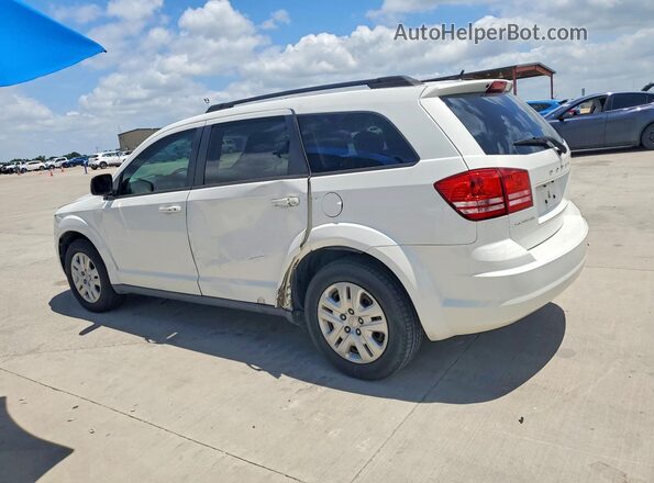 3C4PDCAB9GT239161 2016 DODGE JOURNEY Белый Задняя левая четверть