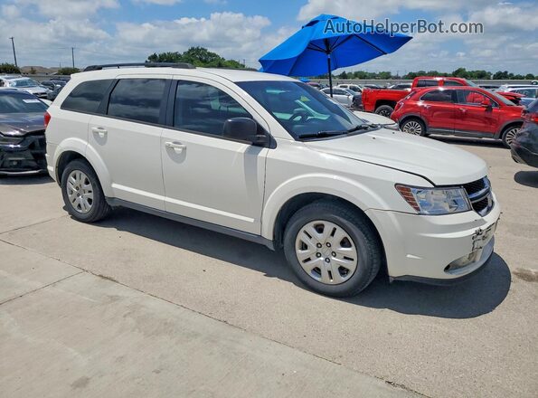 3C4PDCAB9GT239161 2016 DODGE JOURNEY Белый Передняя правая четверть
