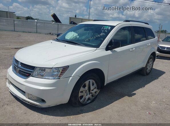 3C4PDCAB9HT503867 2017 DODGE JOURNEY White Front left