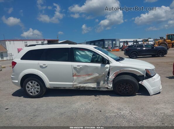 3C4PDCAB9HT503867 2017 DODGE JOURNEY White 360 interior view