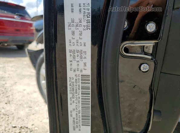 3C4PDCAB9HT524539 2017 DODGE JOURNEY Black Widok naklejki z numerem VIN
