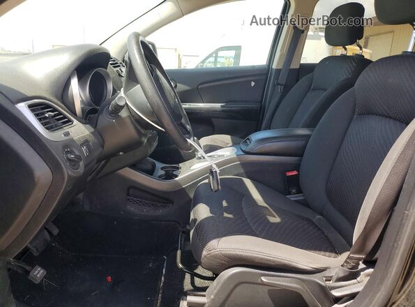 3C4PDCAB9HT524539 2017 DODGE JOURNEY Black Widok wnętrza z przodu