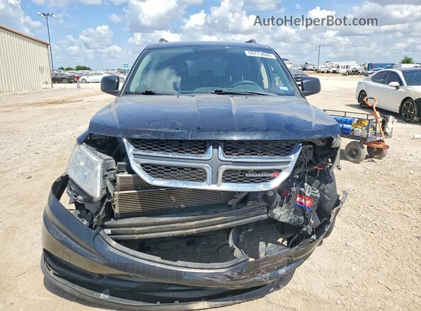 3C4PDCAB9HT524539 2017 DODGE JOURNEY Black Widok z przodu
